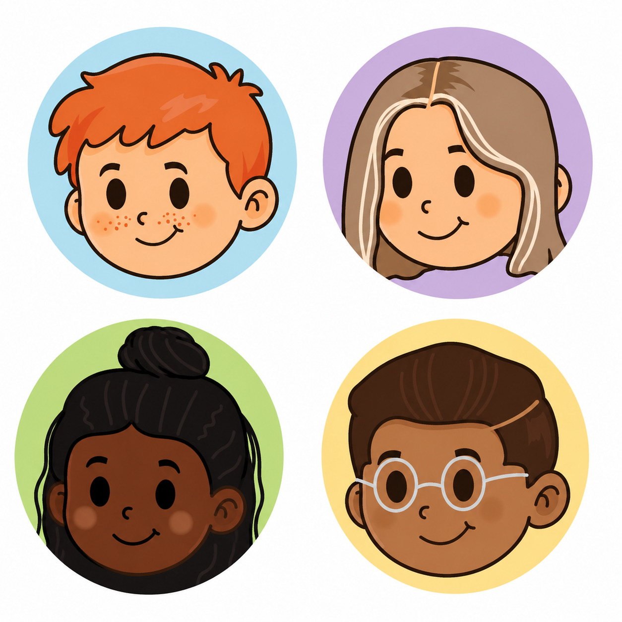 School Masking Scales characters